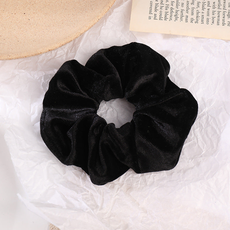 Flannel Hair Tie Ponytail Flannel Hair Tie Ponytail
